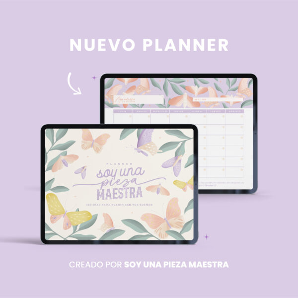 Planner Digital Soy Una Pieza Maestra 2025