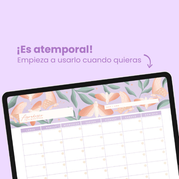 Planner Digital Soy Una Pieza Maestra 2025 - Image 2