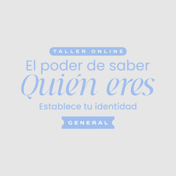 El poder de saber quién eres